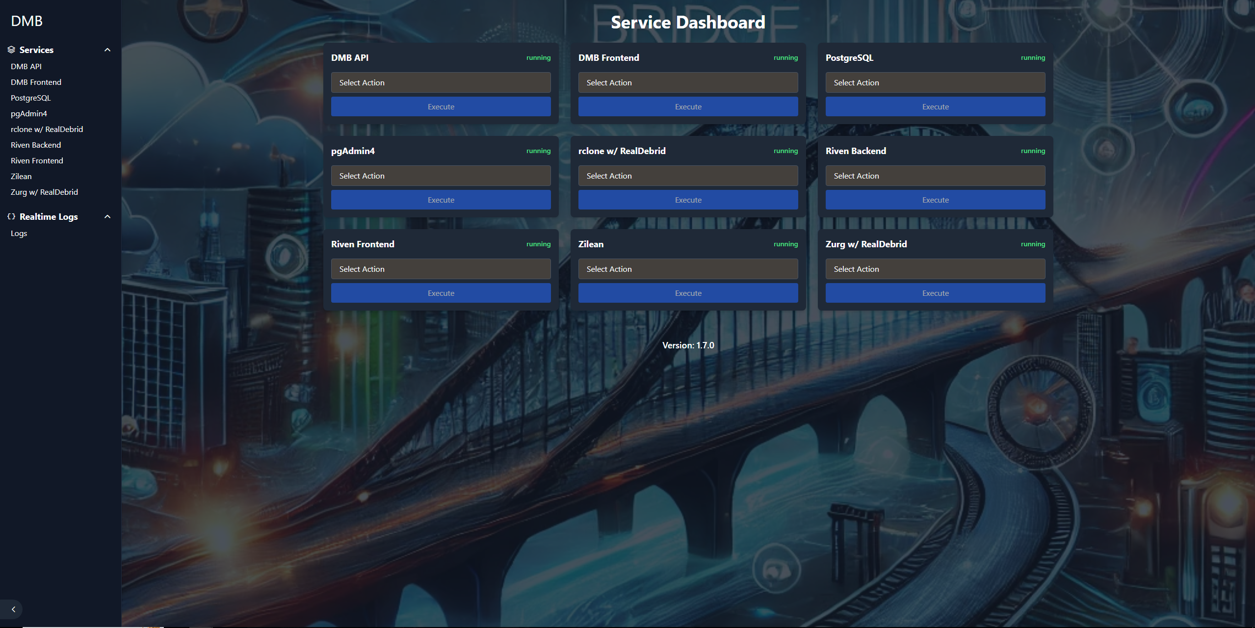 Service Dashboard