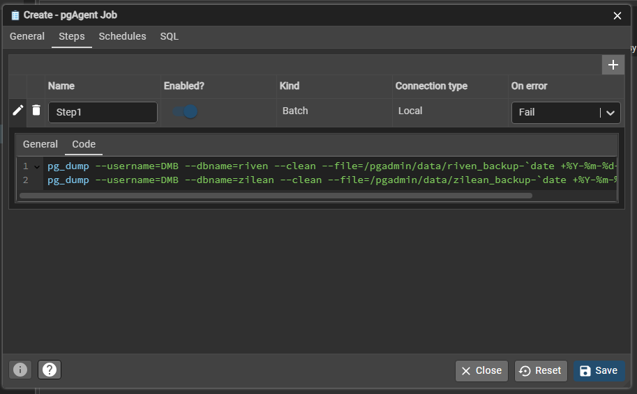 Step Code