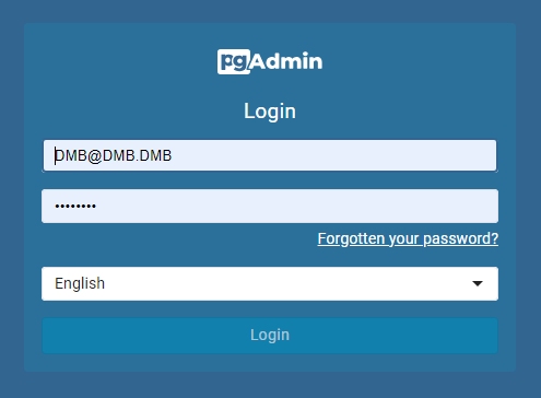 Login Screen