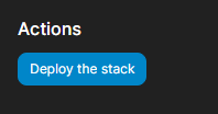 Deploy the Stack